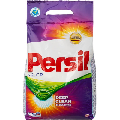 Стиральный порошок Persil автомат 3кг для стирки изделий из хлопчатобумажных, льняных, синтетических тканей и тканей из смешанных волокон в стиральных машинах-автоматах и ручной стирки в воде любой жесткости.
Состав: 15-30% кислородосодержащего отбеливате