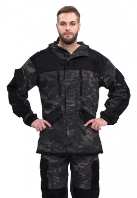 Костюм летний брючный ГОРКА-М (КОС490-Черный)